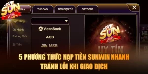 Nạp tiền Sunwin